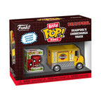 This Funko Bitty POP! Ride features Deadpool in his Chimichanga Truck. 100% genuine and exclusive collectible.