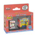 Authentic Funko Bitty POP! Town set featuring a colorful Arcade and Patron figures. Perfect for collectors!