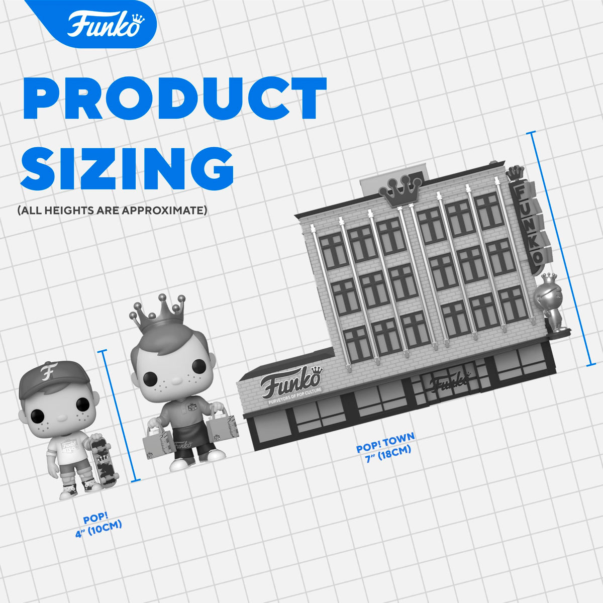 Funko Bitty POP! Town features Disney Pixar Up characters with a detailed building. Verified by CuratCart for trusted shopping.
