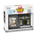 Discover the Funko Bitty POP! Town Harry Potter set featuring authentic Olivanders Wand Shop with exclusive figure.
