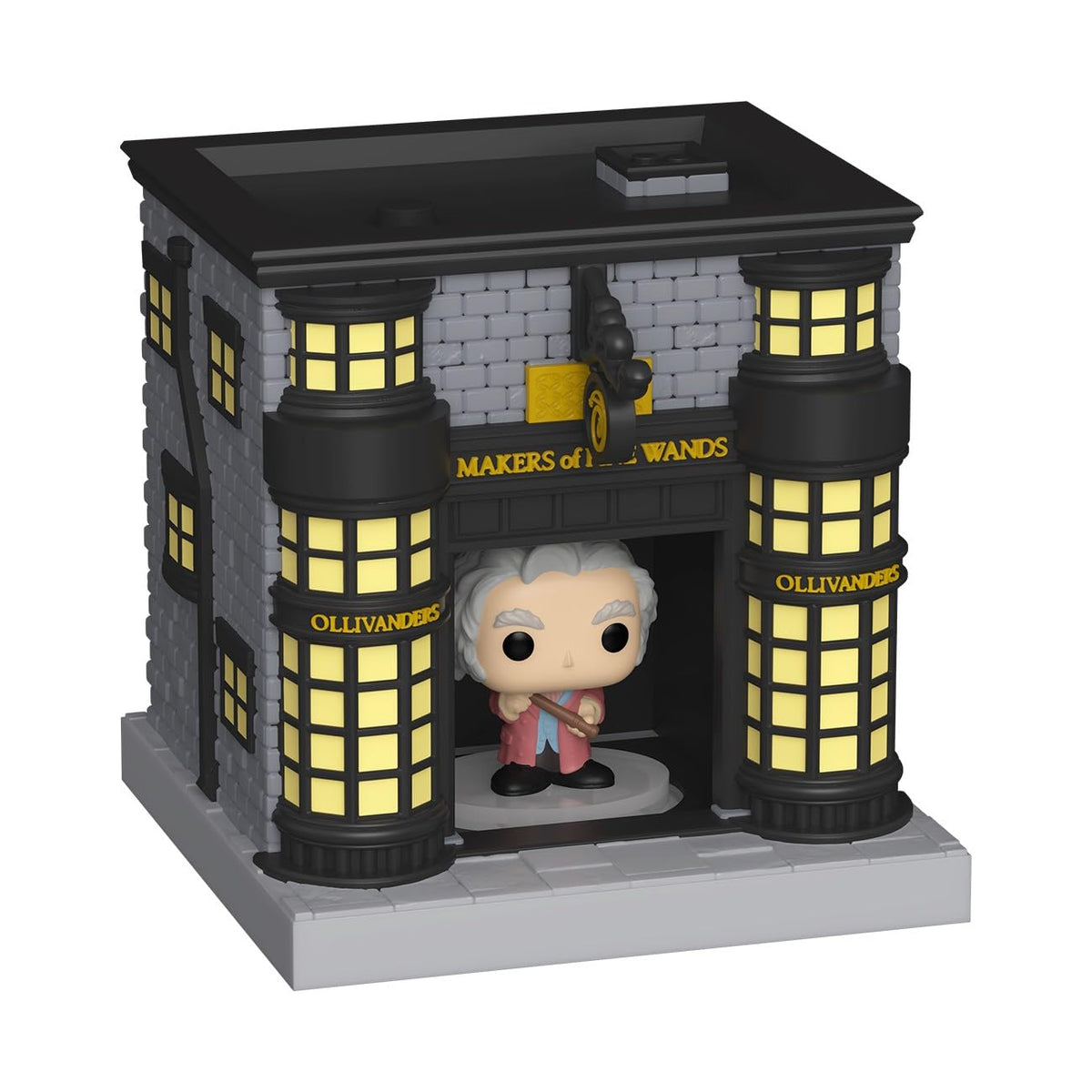 Ollivanders Wand Shop from Harry Potter in Funko Bitty POP! style. Available for order online, perfect for collectors!