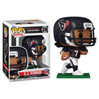 Authentic Funko Pop figure of C.J. Stroud in Houston Texans uniform, showcasing vibrant details and iconic style.
