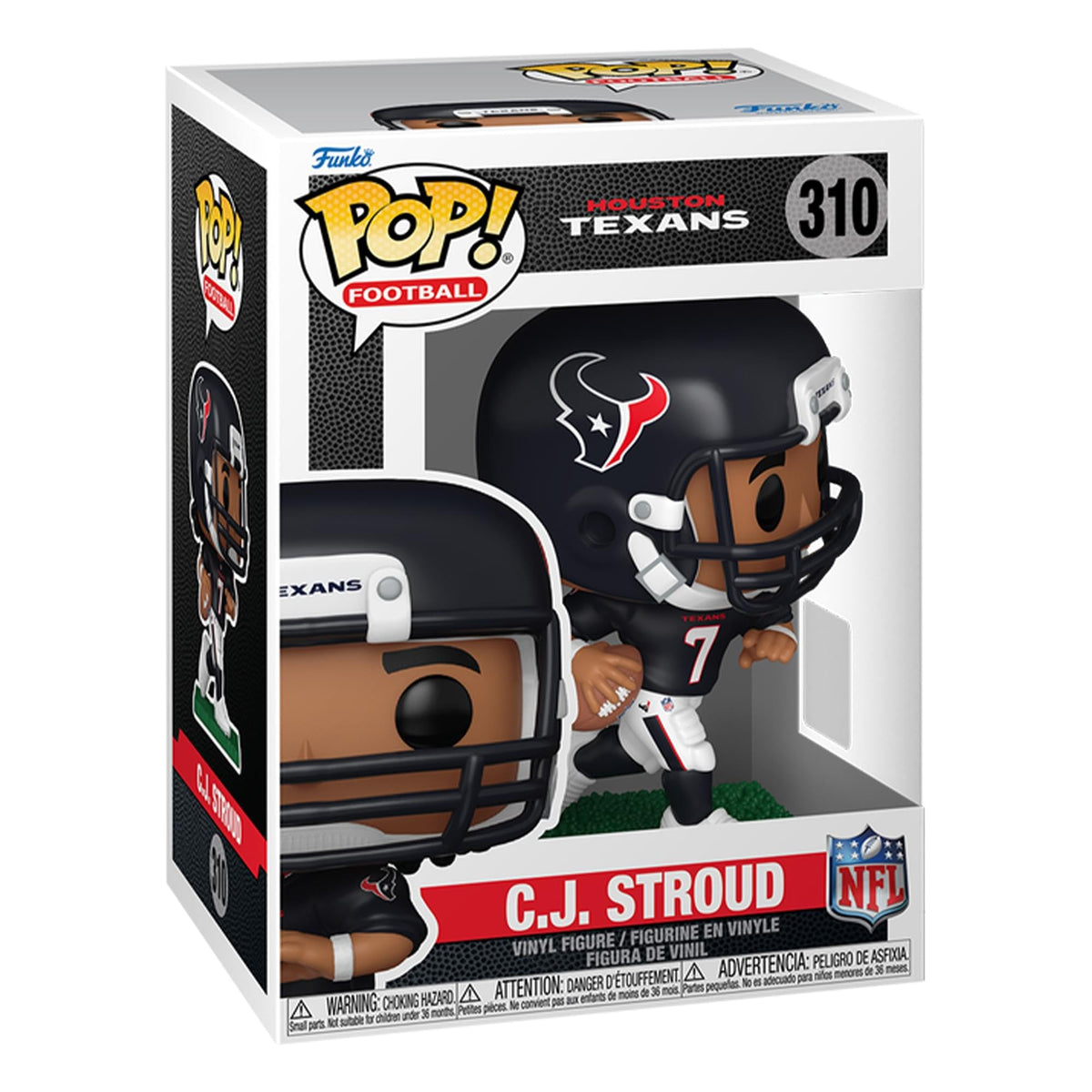 Get the Funko C.J. Stroud NFL figure, representing the Houston Texans. Available online now!