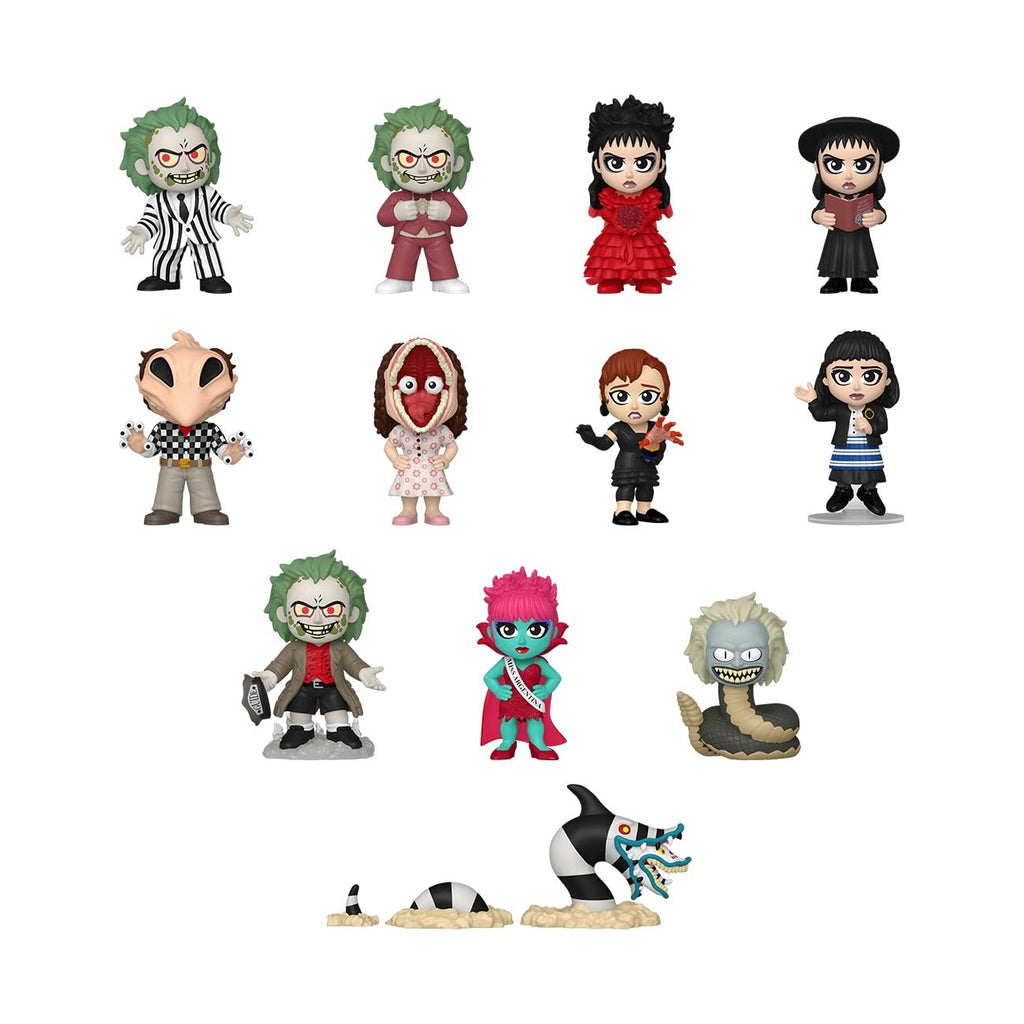 Adorable Beetlejuice themed Funko Mystery Minis figures, available for order online. Collect all your favorites!