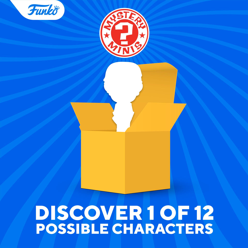Open box featuring a silhouette, revealing the excitement of discovering one of 12 My Hero Academia characters. Verified by CuratCart.
