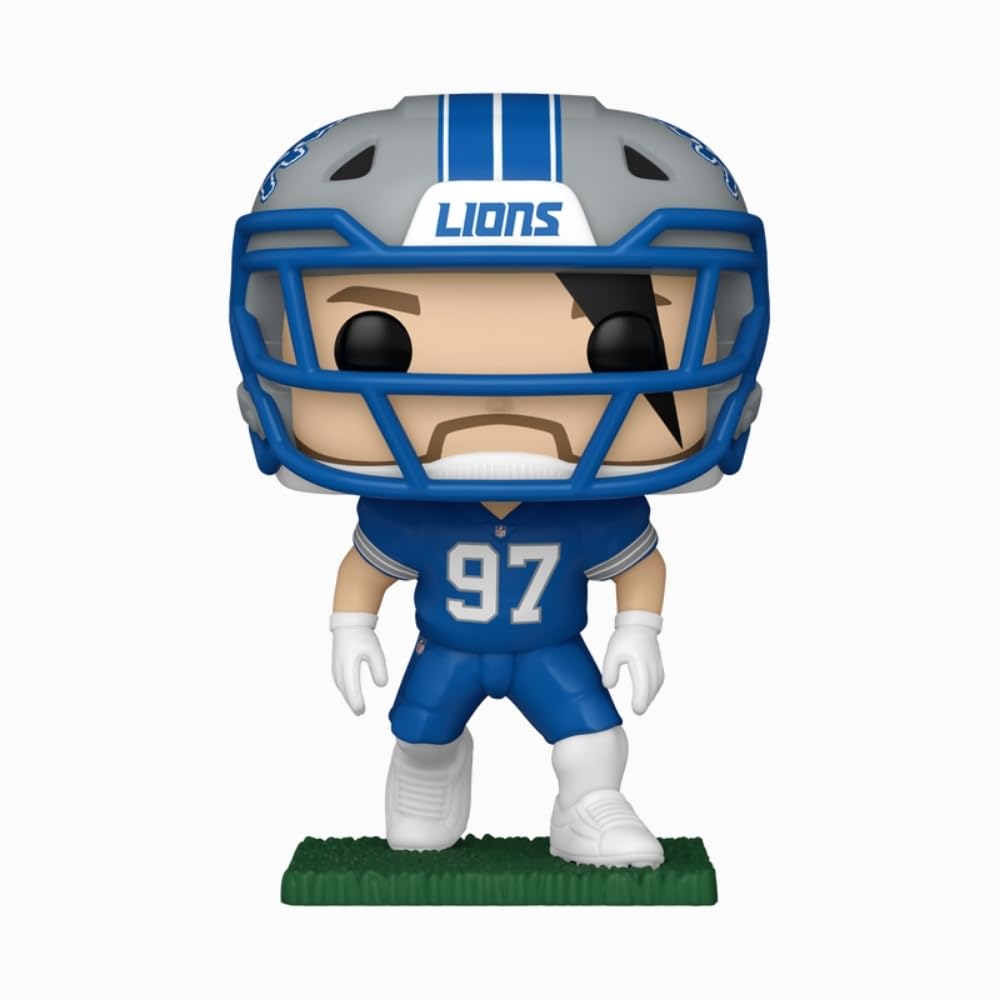 Collectible Funko NFL Lions Aidan Hutchinson figure in team colors. Available for order online. Don't miss out!