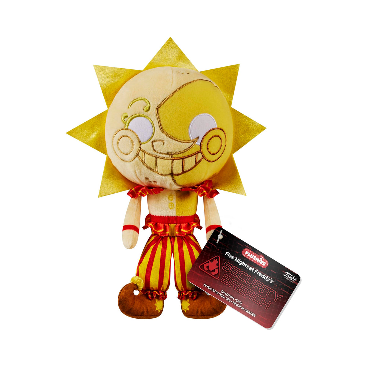 Discover the authentic Funko Plush Five Nights at Freddy's Sun character, a must-have for collectors and fans alike.