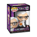 100% Genuine Funko Pop! Fusion of Colonel Sanders, featuring a quirky design with black glasses and a nugget launcher.