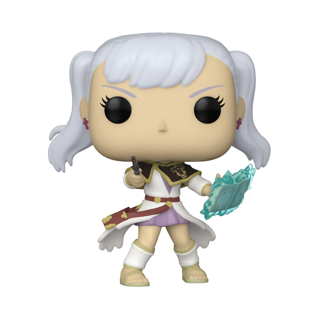 Premium imported Funko POP! figure of Ast from Black Clover, featuring her iconic pose with wand and shield.