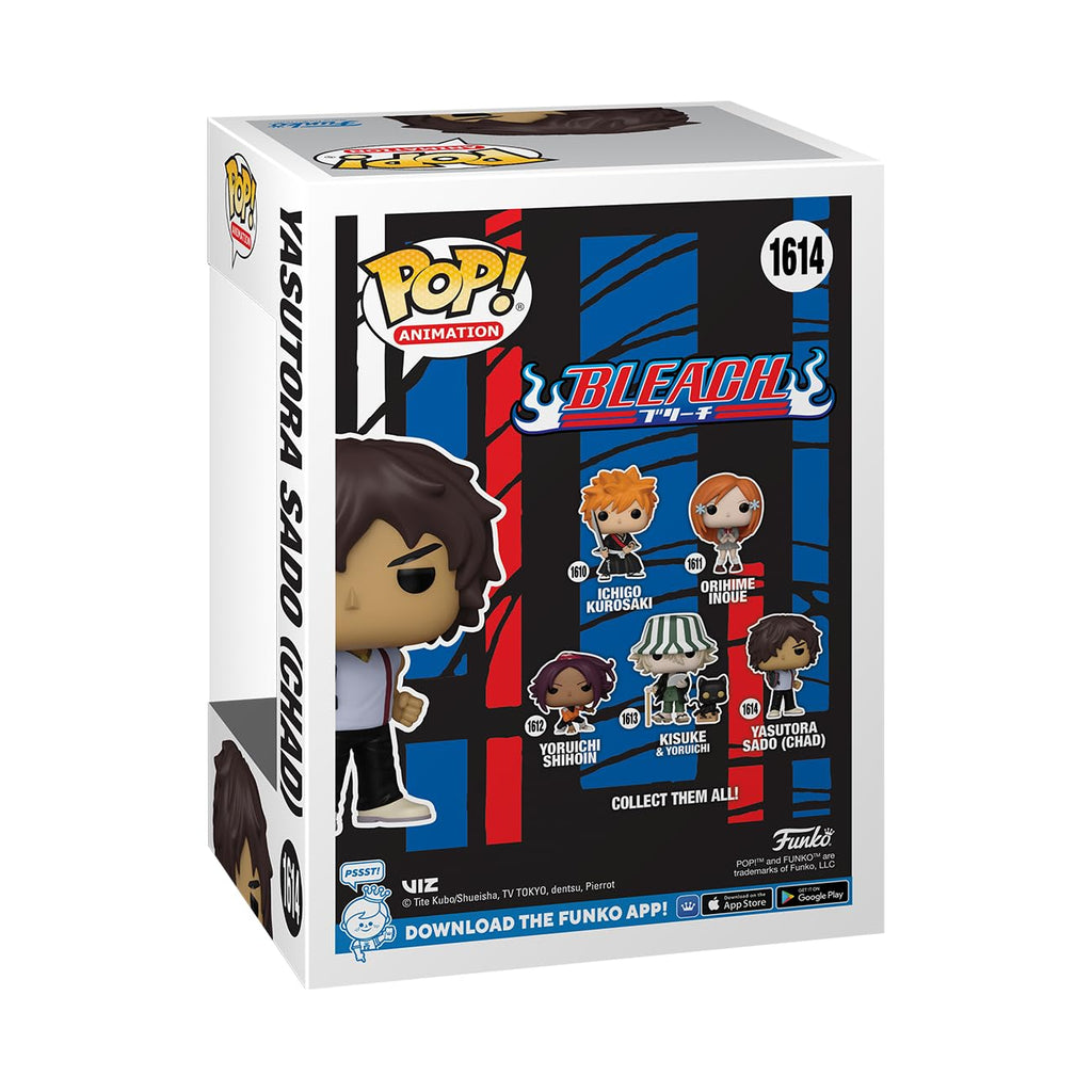 Funko POP! Yasutora Sado from Bleach, collectible vinyl figure. Verify purchase with CuratCart for trust.