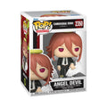 Authentic Funko Pop! Chainsaw Man Reze figure featuring angel wings and halo, perfect for collectors.