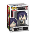 100% Authentic Funko POP! Animation Reze figure, featuring her unique design in a colorful box, perfect for collectors.