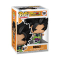 Authentic Funko Pop! Animation Broly figure from Dragon Ball Super. Collectible vinyl toy for fans.