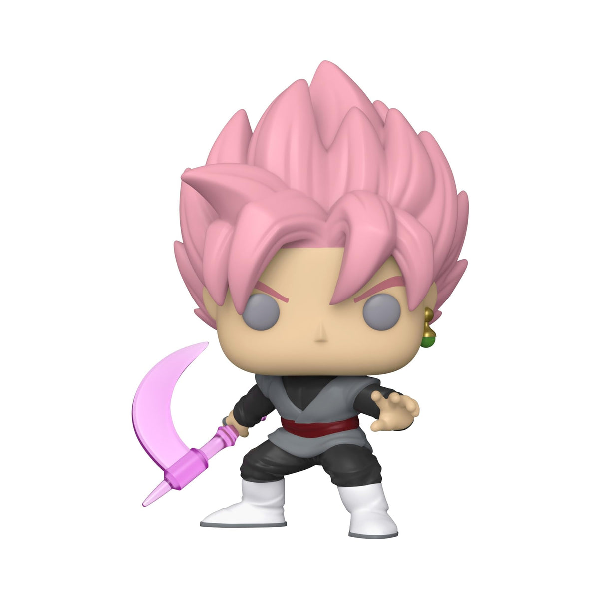Shop the Dragon Ball Super Funko POP! figure featuring a character with pink hair and a scythe. Order now and enjoy fast shipping!