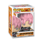 Authentic Funko POP! figure of Super Saiyan Rose Goku Black from Dragon Ball Super. Collectible vinyl figurine in display box.