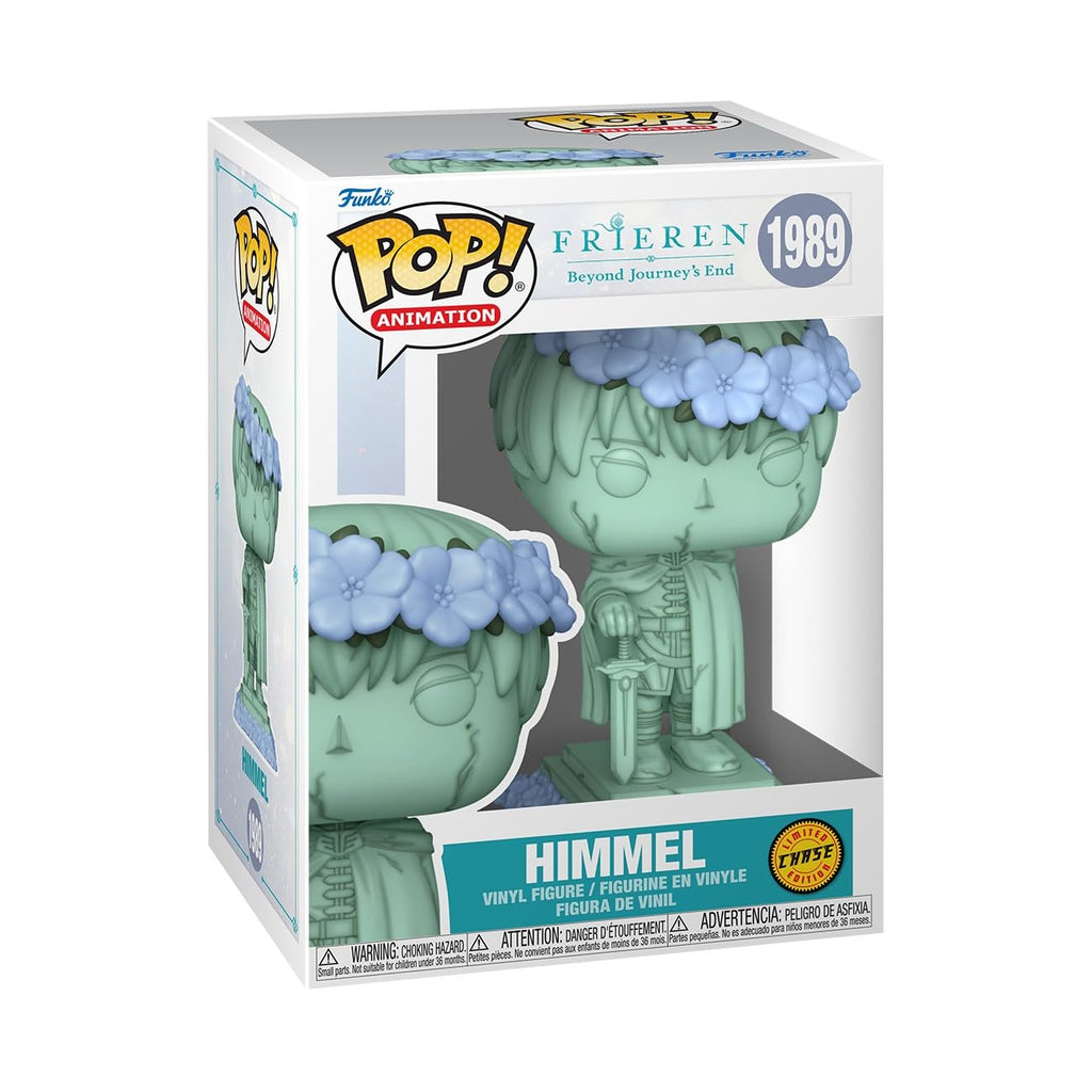 Premium imported Funko POP! figure of Frieren as Himmel, featuring a floral design and unique details. A must-have collectible!