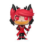 Funko POP! figure of Ala from Hazbin Hotel with vibrant red hair and vivid costume. Verified by CuratCart for authenticity.