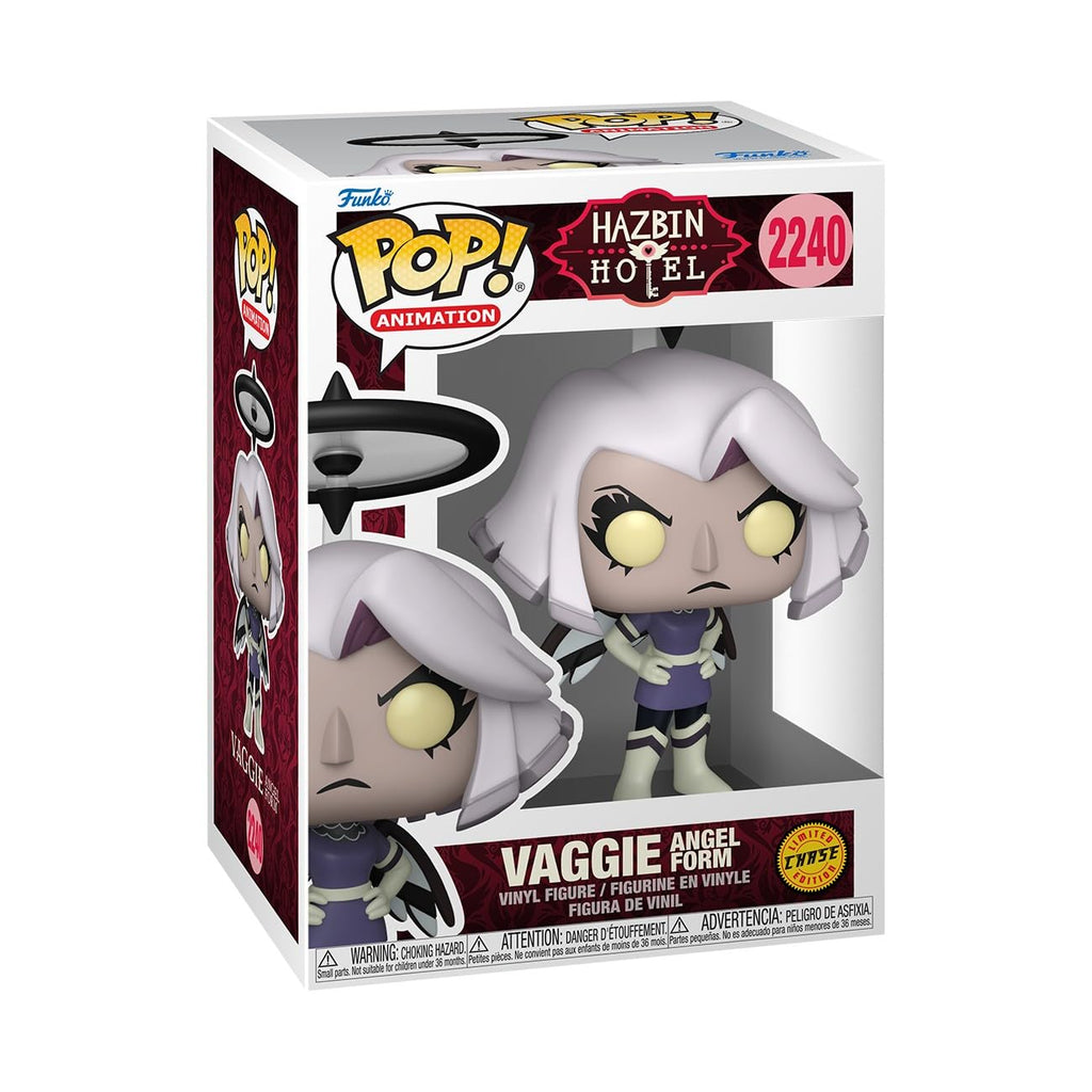Official Funko Pop! of Vag from Hazbin Hotel, featuring unique design elements and original packaging. Perfect for collectors.
