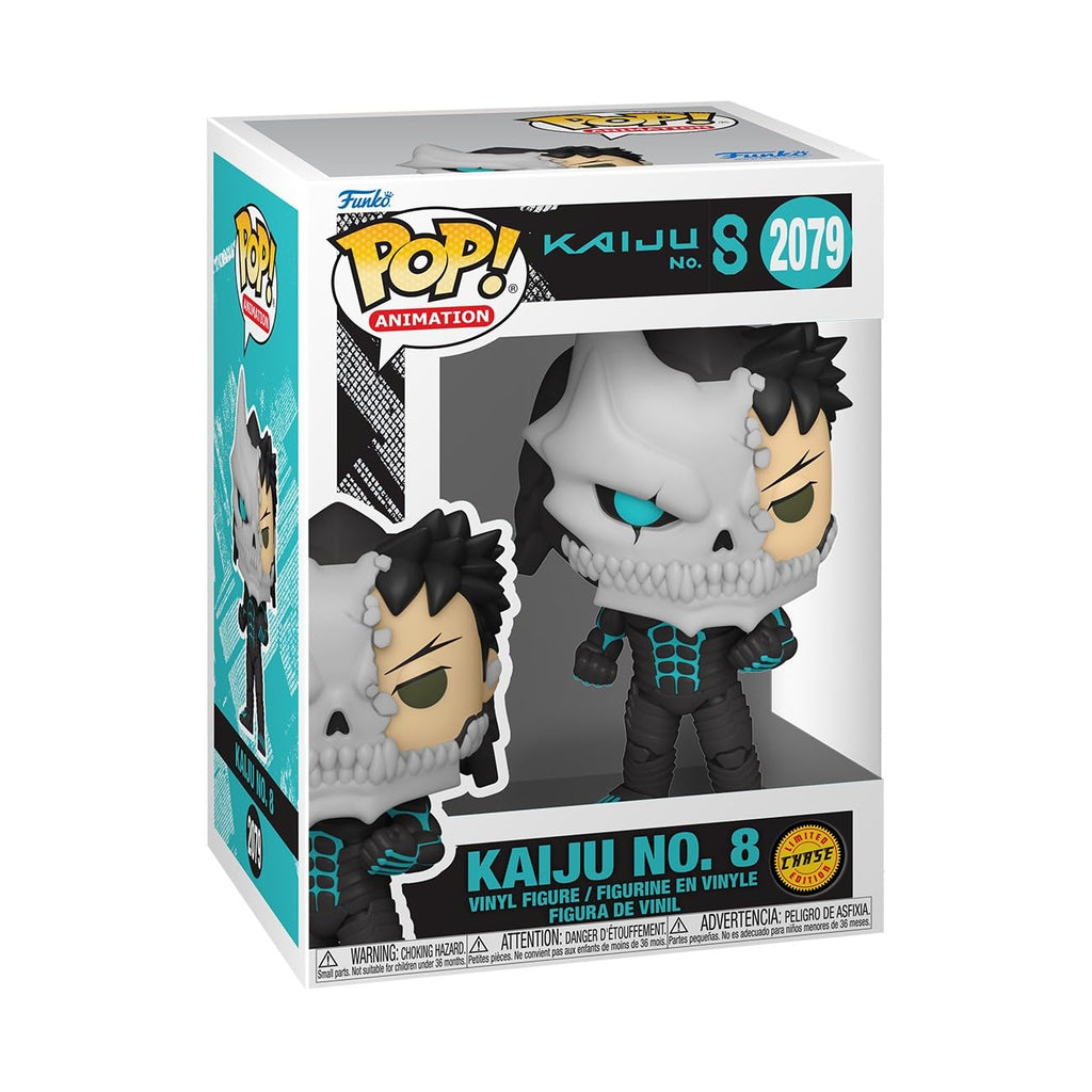 Premium imported Funko POP! Animation figure of Kaiju No. 8, featuring unique skull design and vibrant colors.