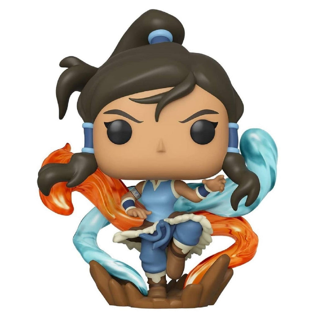 Premium imported Funko Pop! Animation figure of Korra, showcasing her water and fire bending powers.