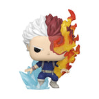 100% Genuine Funko POP! Animation Shoto Todoroki figure, showcasing his icy and fiery powers with vibrant detail.