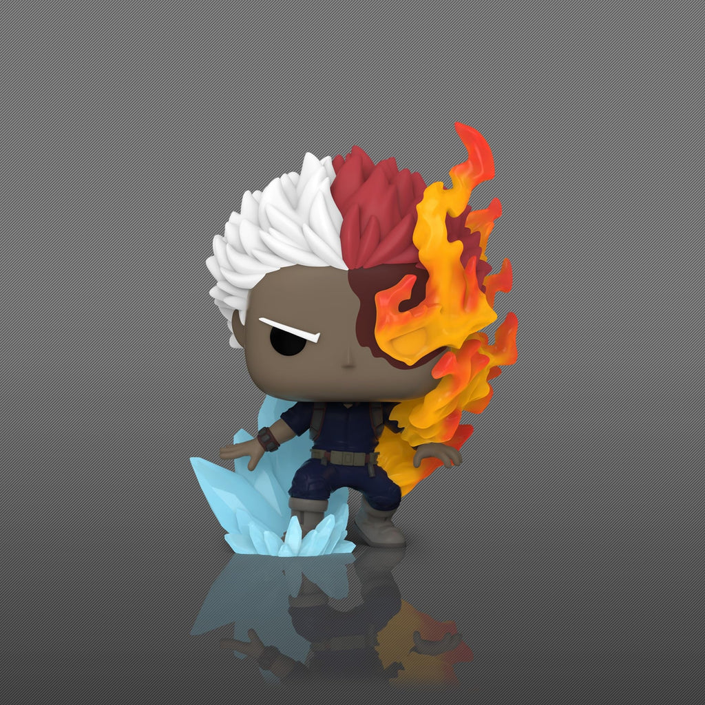 Stunning Funko POP! figure of Shoto Todoroki from My Hero Academia. Collectible, vibrant colors, and detailed design. Verified by CuratCart.