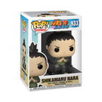 Authentic Funko POP! Animation Shikamaru Nara vinyl figure from Naruto, showcasing intricate details in a collectible box.