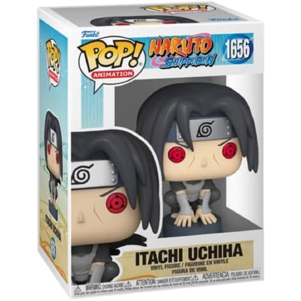 Premium imported Itachi Uchiha Funko Pop from Naruto Shippuden, showcasing iconic design and detailed features.