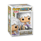 Authentic Funko POP! Animation figure of Monkey D. Luffy in Gear Five, featuring unique design and vibrant colors.