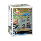 Premium imported Funko POP! of Rorono Zoro from One Piece, showcasing detailed anime design. Collect them all!