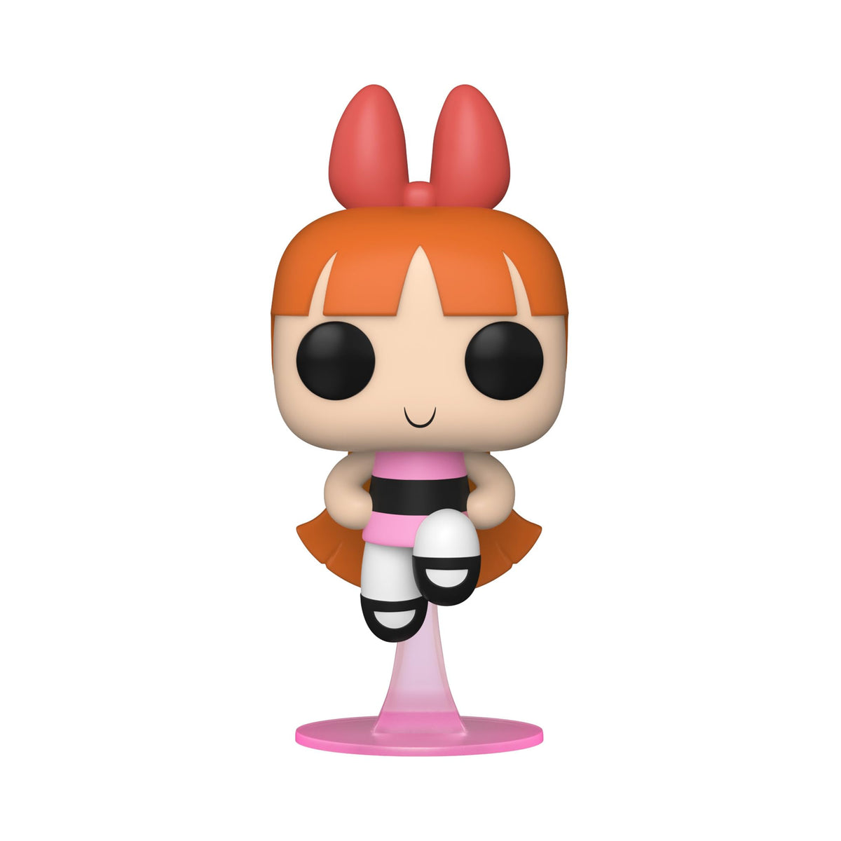 Premium imported Funko POP! figure of Blossom from Powerpuff Girls, featuring her signature pink dress and bow.