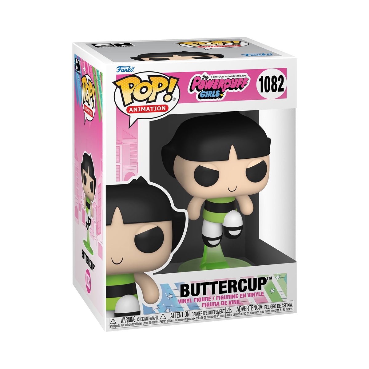 100% Authentic Funko POP! Buttercup from Powerpuff Girls in vibrant packaging. A must-have for any fan or collector!