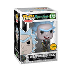 Premium imported Funko POP Animation figure of Weaponized Rick from Rick and Morty, perfect for collectors.