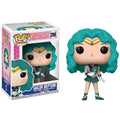 Authentic Sailor Neptune Funko Pop Vinyl figure from Sailor Moon, featuring teal hair and stylish costume. A must-have collectible!
