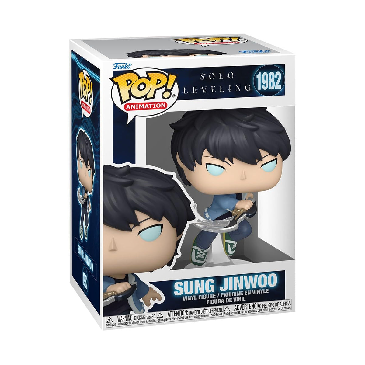 Authentic Funko POP! Animation figure of Su from Solo Leveling. Stylish design with detailed features, perfect for collectors.