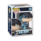 Official Funko POP! Animation figure of Sung Jinwoo from Solo Leveling. Features bright colors and unique design in original packaging.