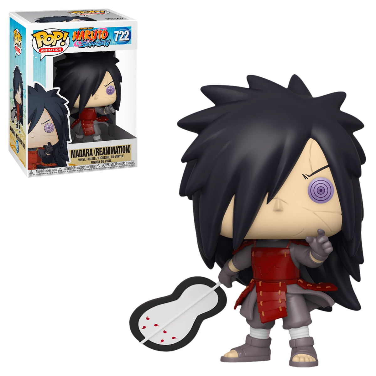 Collectible Funko POP featuring Naruto Shippuden's Tobi character, showcasing detailed design. Verified by CuratCart.