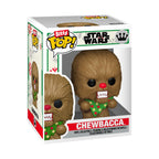 Chewbacca Funko Bitty Pop! from Star Wars, featuring festive details. Verified by CuratCart for secure shopping.