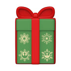 Premium imported Funko Pop! Bitty Countdown Calendar, featuring a colorful holiday-themed gift box design.