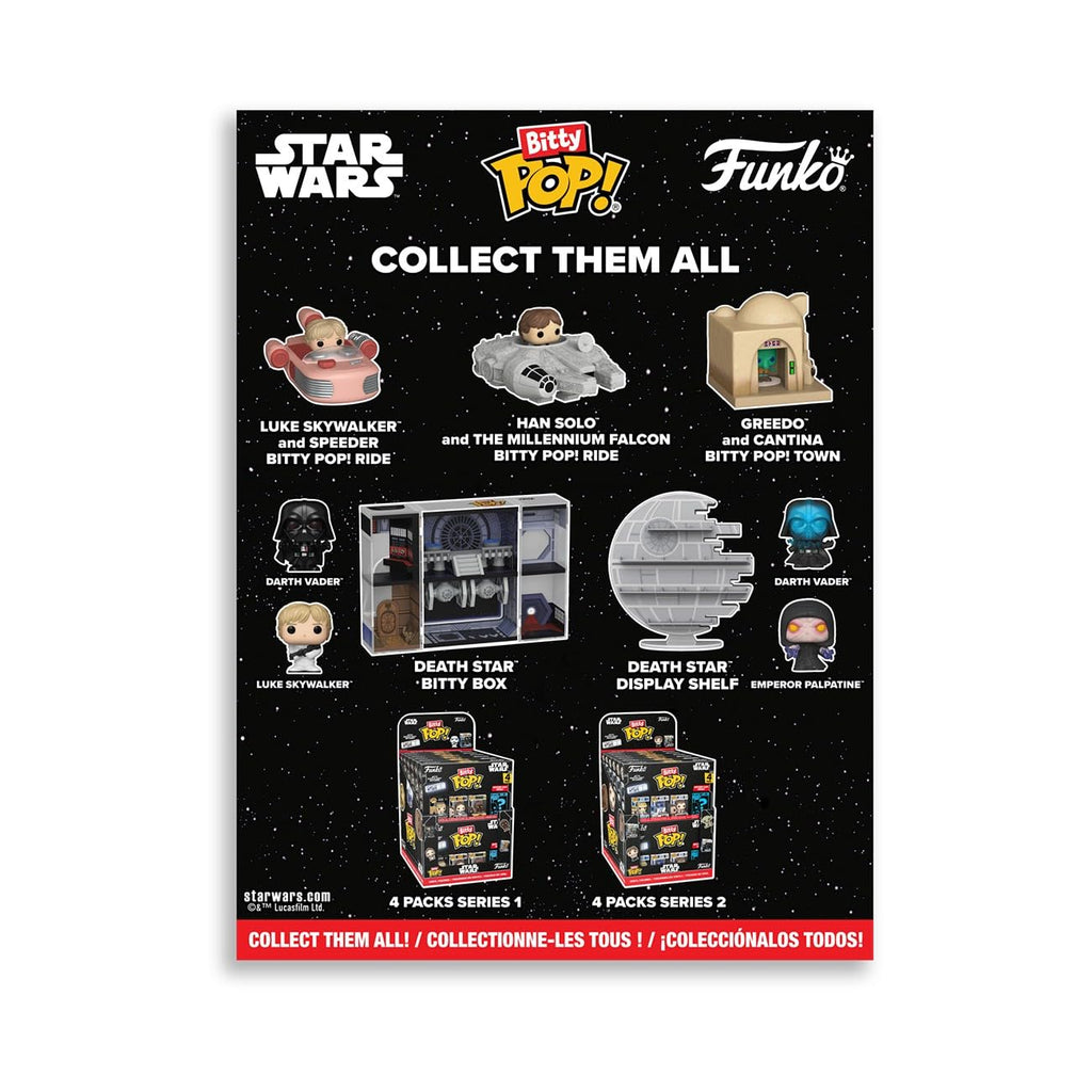 Discover the Funko Pop! Bitty Countdown Calendar featuring Star Wars characters, endorsed by CuratCart for trusted buying.