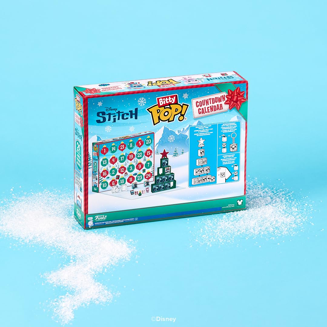 Shop the Funko Pop! Bitty Countdown Calendar featuring Disney's Stitch. Available online for delivery in India.