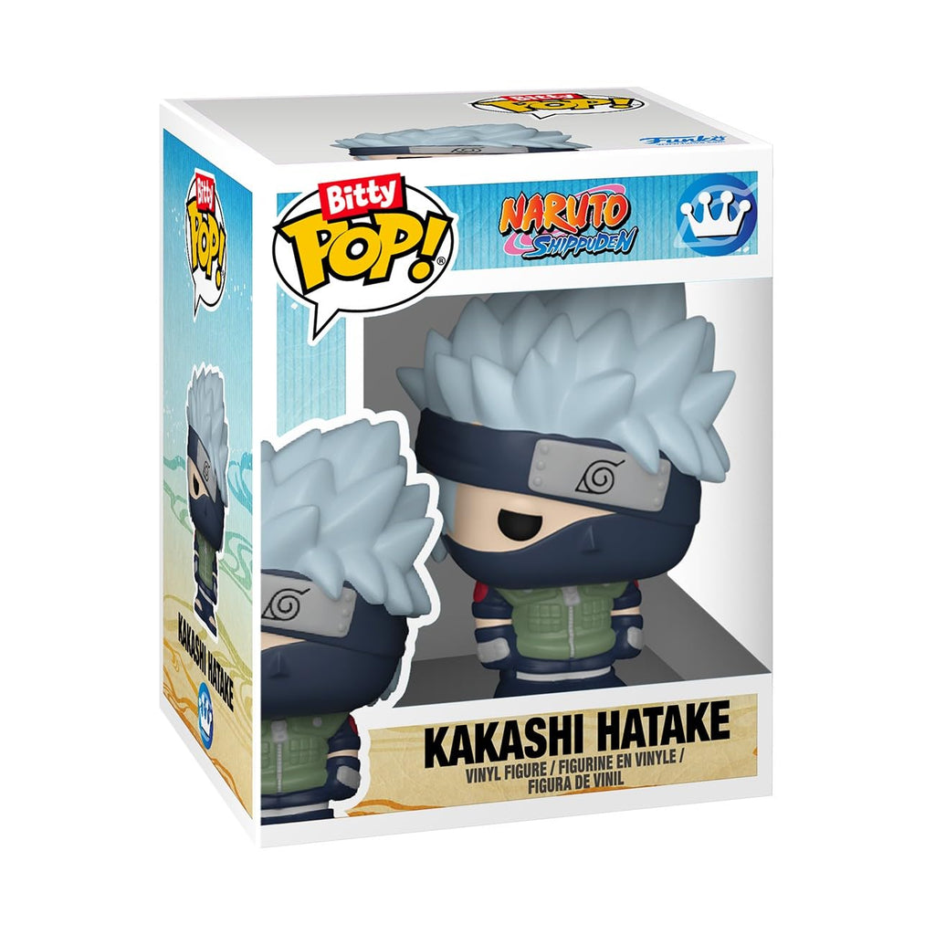 Collectible Funko Pop! Bitty figure of Kakashi Hatake from Naruto Shippuden. Trusted store: Verified by CuratCart.