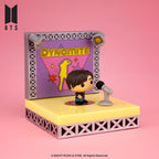 BTS Dynamite Funko Pop! figure on stage. Available for order online now. Perfect for collectors and fans!