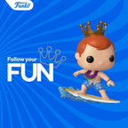 BTS Dynamite Funko Pop! Bitty Stages figure features a cute surfing character. Verified by CuratCart for authenticity.