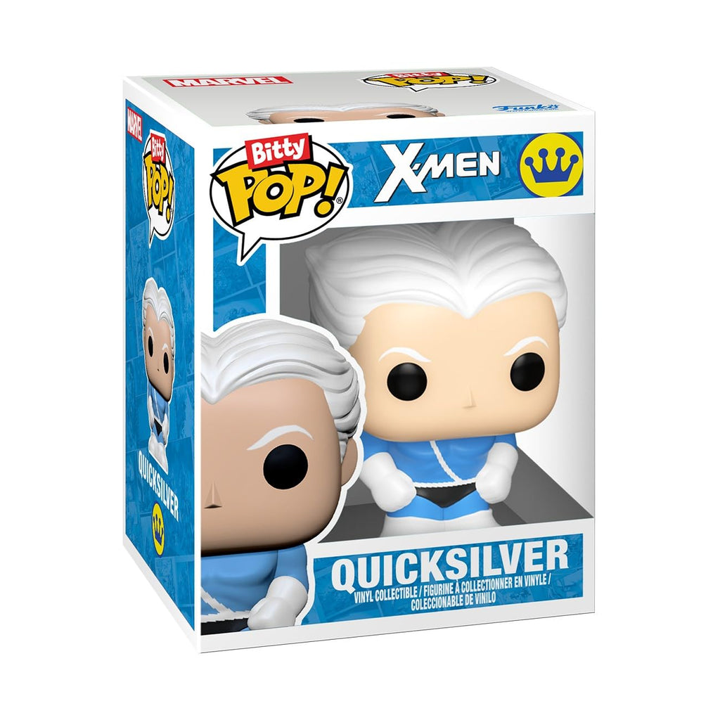 Authentic Funko Pop! Bitty collectible featuring Magneto from X-Men, showcasing vibrant design and attention to detail.