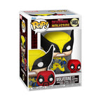 100% authentic Funko POP! figures featuring Deadpool and Wolverine in a striking collectible box. Perfect for fans!