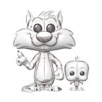 Collectible Funko POP! figures of Sylvester the Cat and Tweety Bird. Available online in India. Order now!