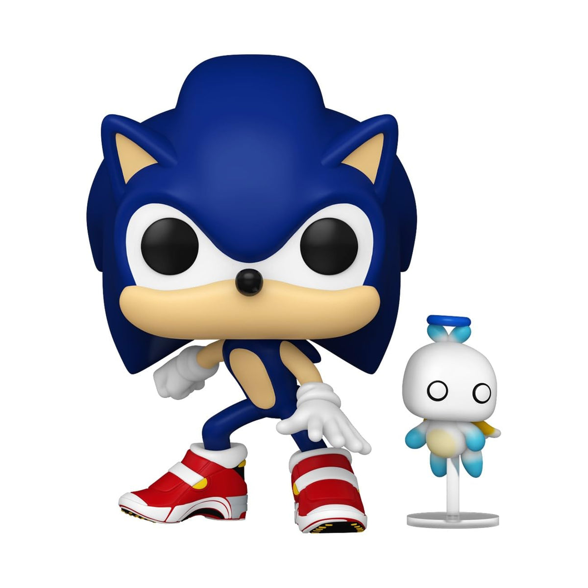 Premium imported Funko POP! Sonic the Hedgehog with buddy figure, featuring vibrant colors and iconic design.