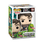 100% Genuine Funko POP! of Venkman with Slimer from The Real Ghostbusters series, collectible vinyl figure.