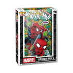 Authentic Funko Pop! Comic Cover featuring Spider-Hulk, showcasing vibrant Marvel artwork in a protective box.
